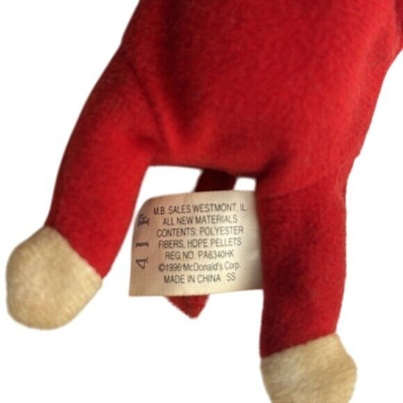 Ty Teenie Beanie Babies Snort The Bull McDonalds - Picture 3 of 7